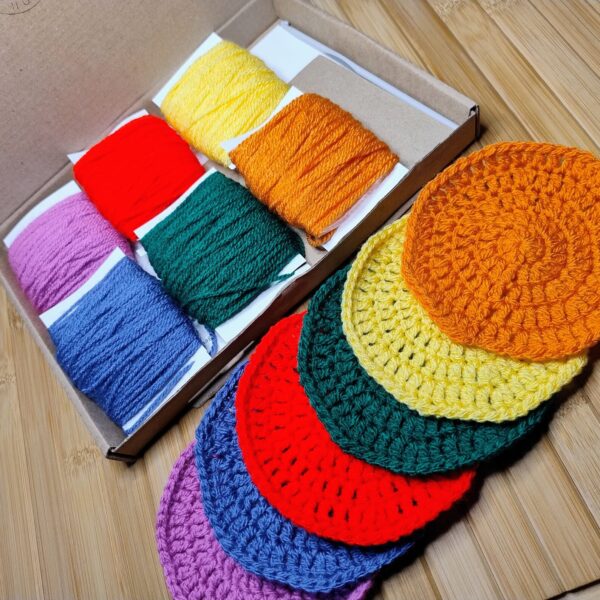 Learn to Crochet Coaster Kit - Image 2
