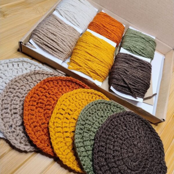 Learn to Crochet Coaster Kit - Image 3