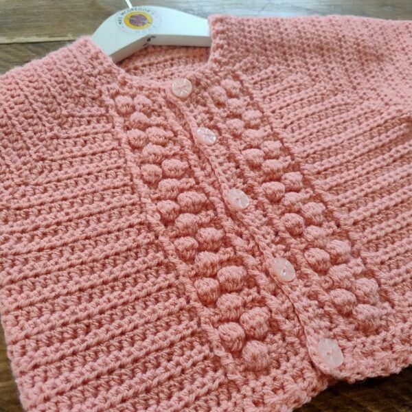 Poppy Seed Baby Cardigan - Image 2