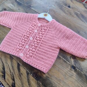 Poppy Seed Baby Cardigan