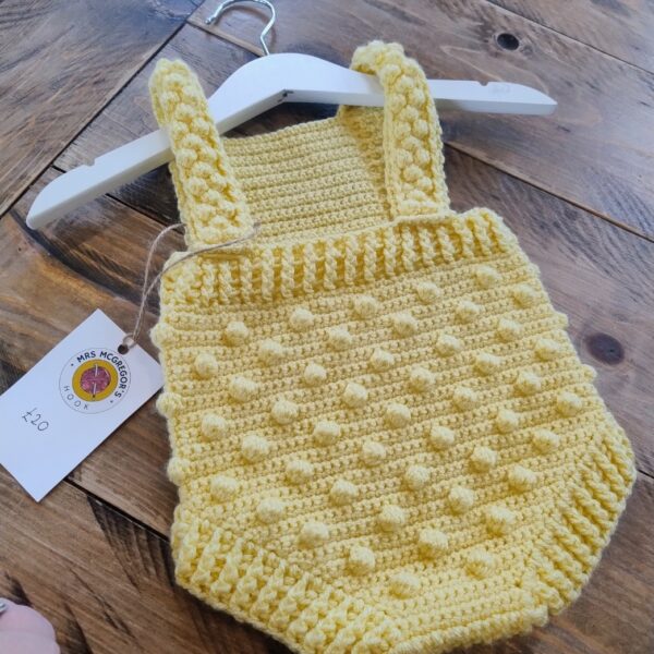 Bobble Romper 0-3 months - Image 4