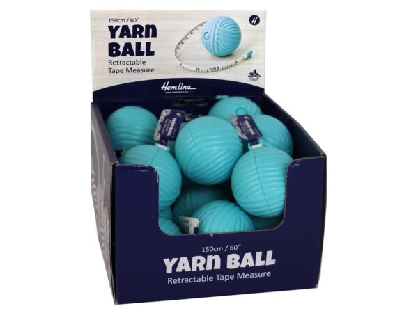 Hemline Yarn Ball Retractable Measuring Tape - Image 2