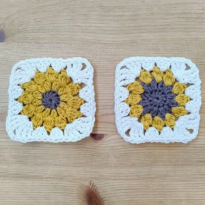 DIGITAL FILE Sunflower Granny Square Pattern