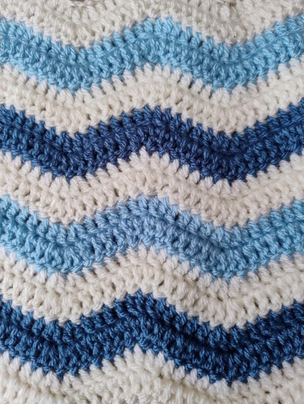 DIGITAL FILE Wave Blanket Pattern - Image 2
