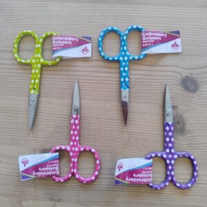 Polka Dot Embroidery Scissors